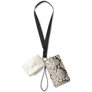 I.N.C. International Concepts Nylon Ashlii Lanyard Gold Snake